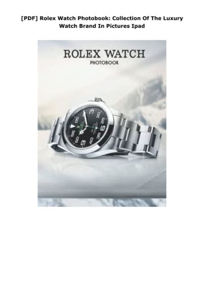 pdf rolex